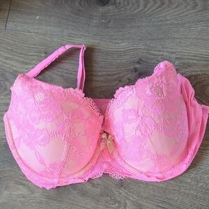 Pink Lace Bra Victoria's 36D